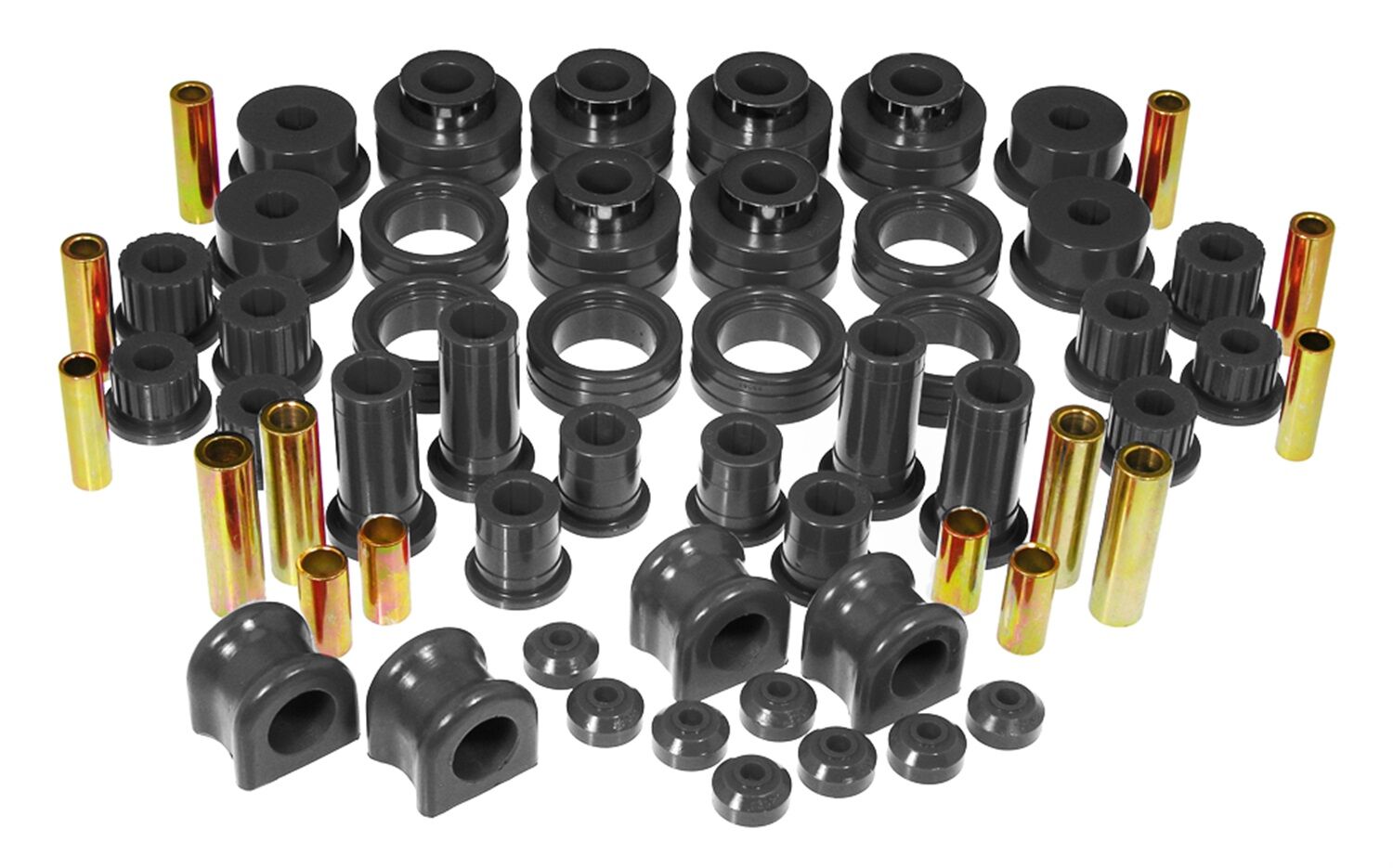 1997-2001 Dodge Ram 1500 WS Total Bushing Kit Black Prothane - 4-2004-BL