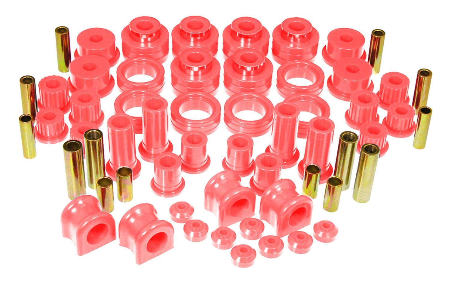 1997 Dodge Ram 1500 LT RWD Total Bushing Kit Red Prothane - 4-2004