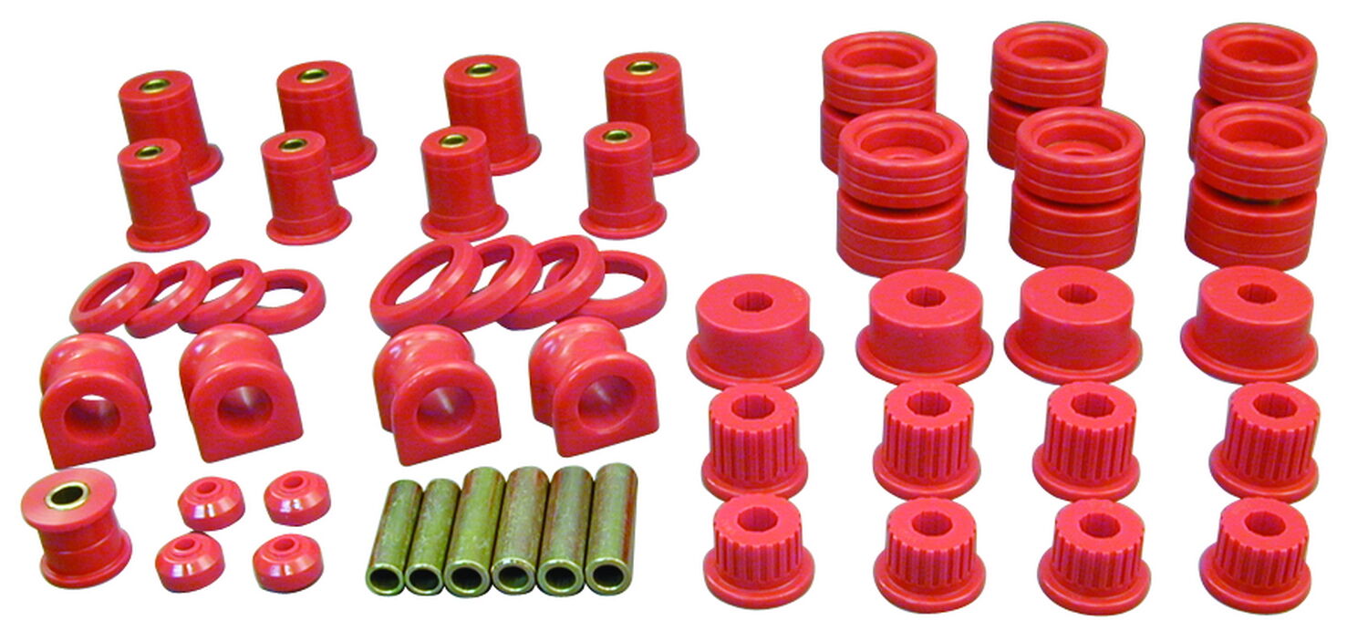 1994 Dodge Ram 2500 4WD Total Bushing Kit Red Prothane - 4-2005