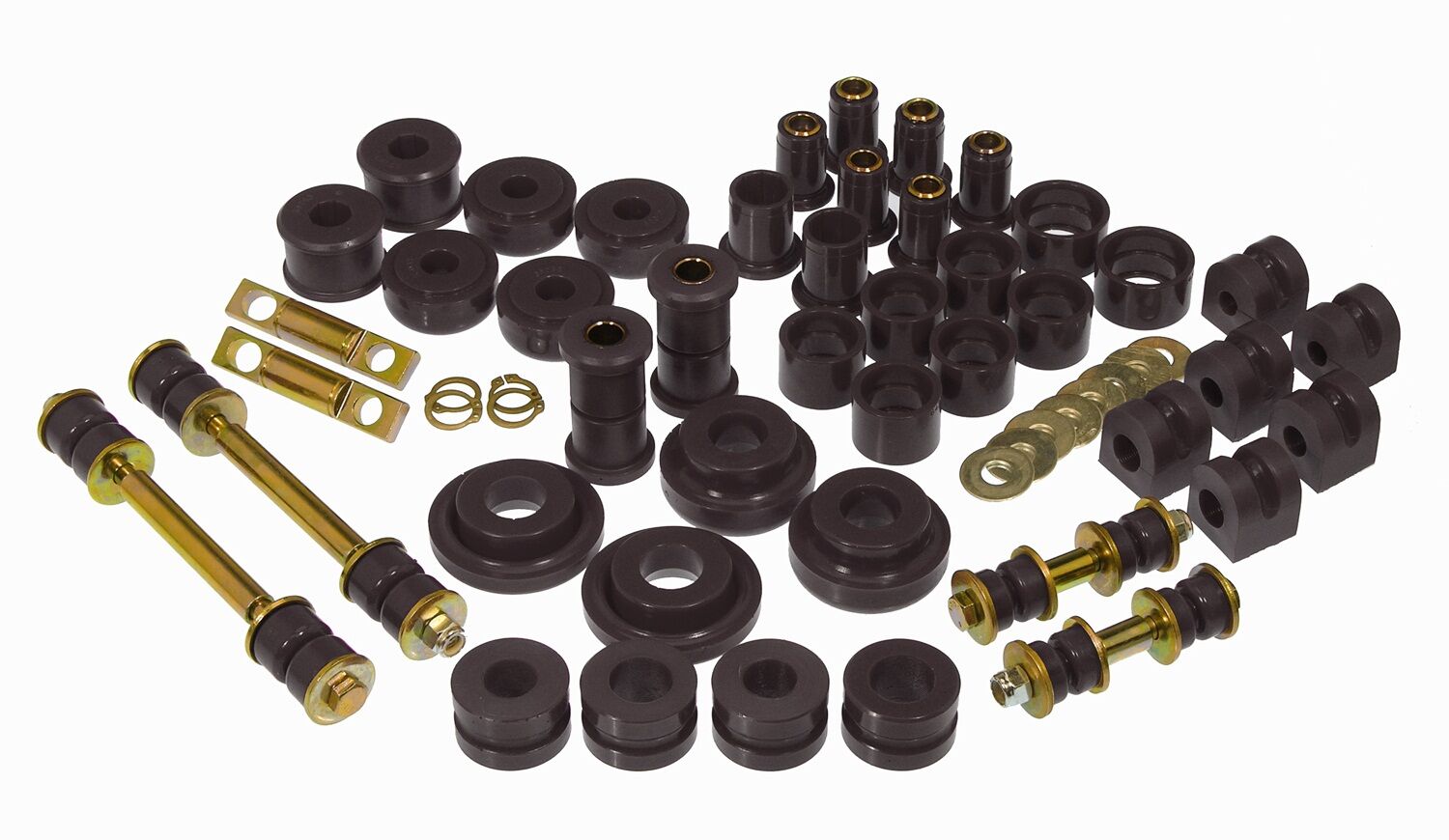 2003-2005 Dodge Neon Total Bushing Kit Black Prothane - 4-2007-BL