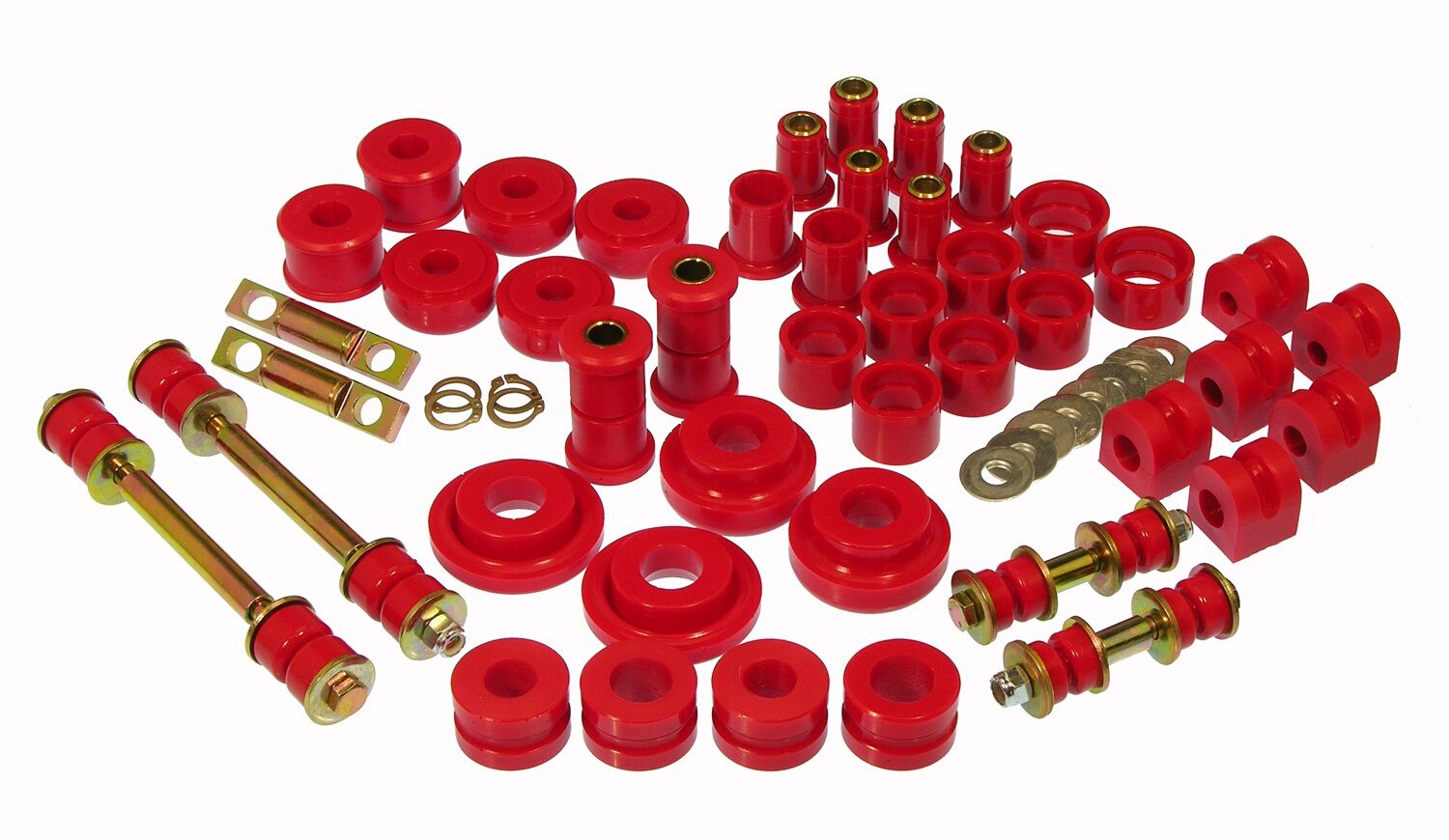 2003-2005 Dodge Neon Total Bushing Kit Red Prothane - 4-2007
