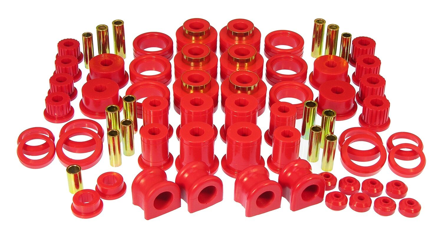 1995-2001 Dodge Ram 2500 4WD Total Bushing Kit Red Prothane - 4-2008