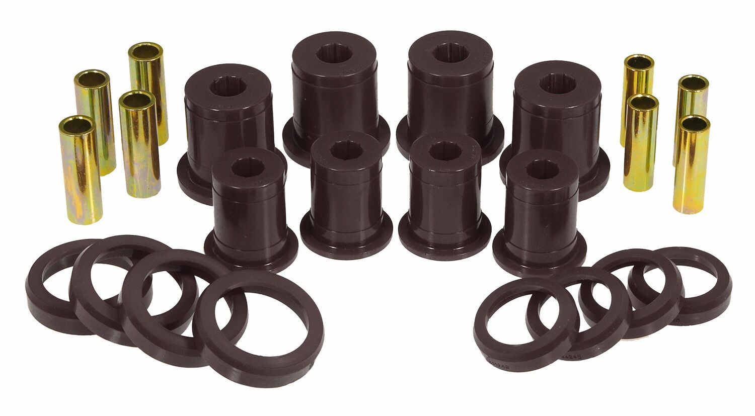 1994-2001 Dodge Ram 2500 4WD Front Control Arm Bushing Kit Black Prothane - 4-216-BL