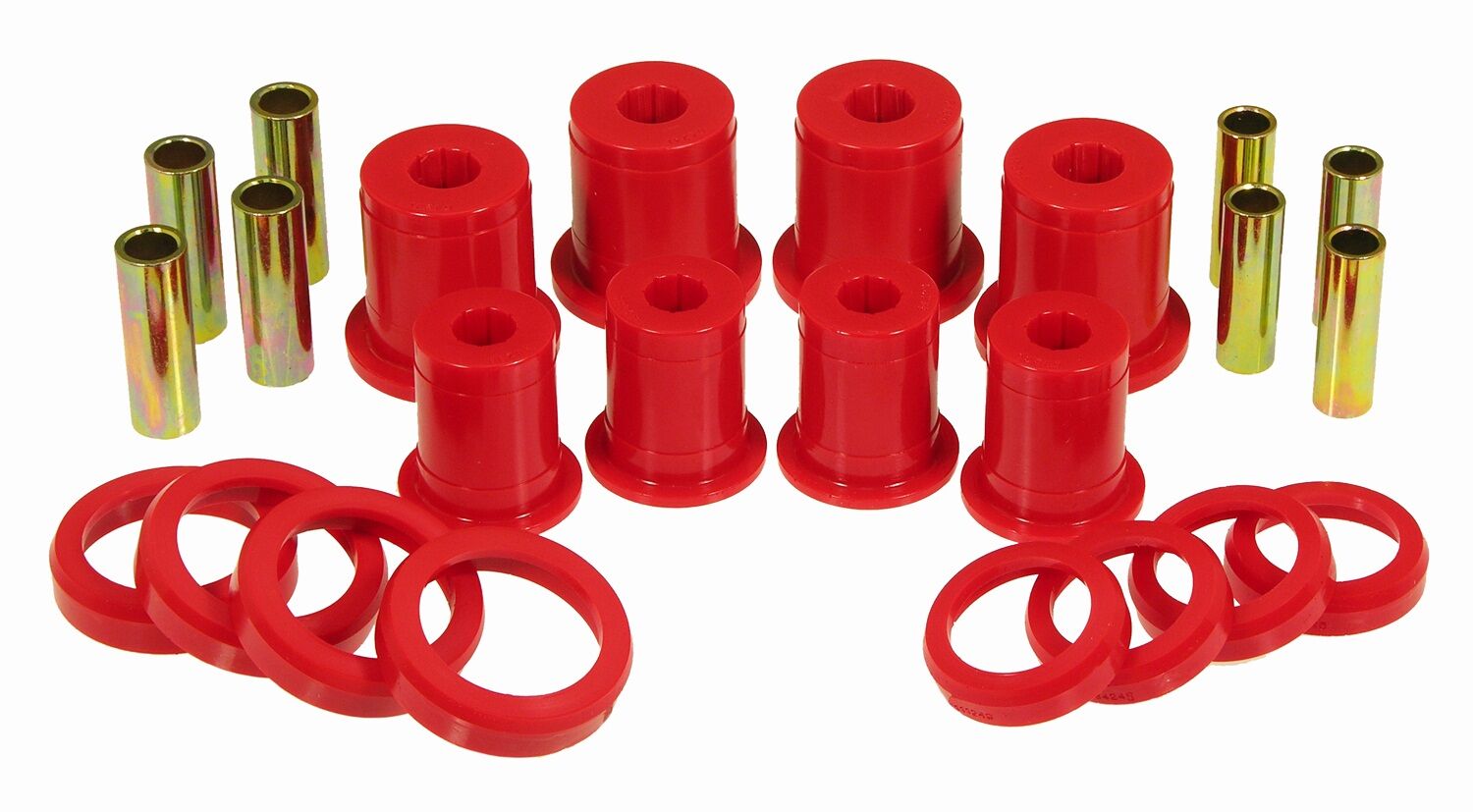 1994-2001 Dodge Ram 2500 4WD Front Control Arm Bushing Kit Red Prothane - 4-216