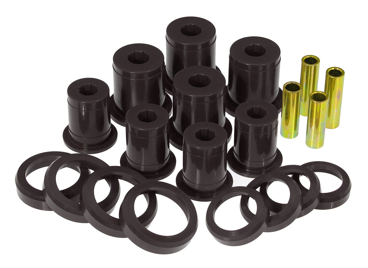 2002 Dodge Ram 1500 4WD Front Control Arm Bushing Kit Black Prothane - 4-217-BL