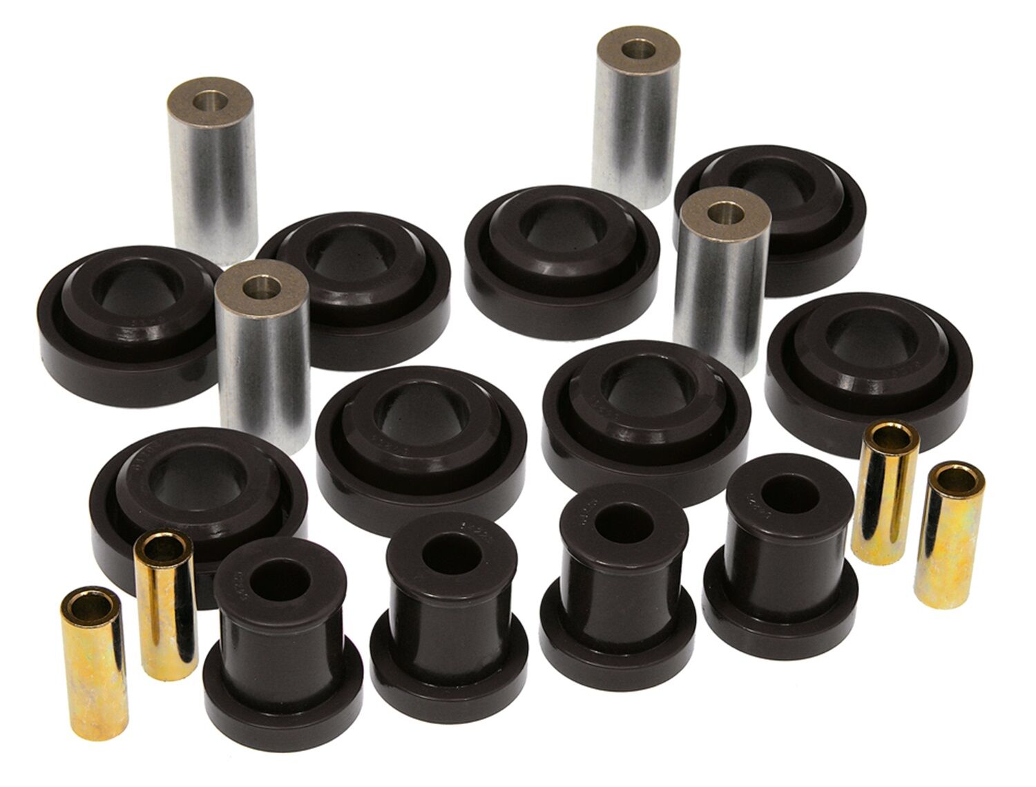 2008-2010 Dodge Challenger Front Control Arm Bushing Kit Black Prothane - 4-218-BL