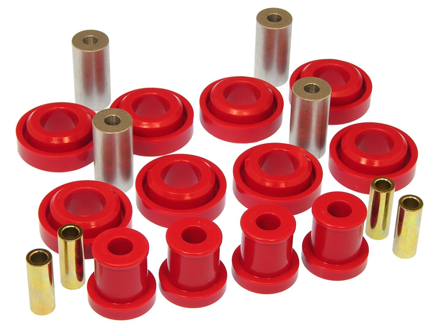 2005-2008 Dodge Magnum Front Control Arm Bushing Kit Red Prothane - 4-218