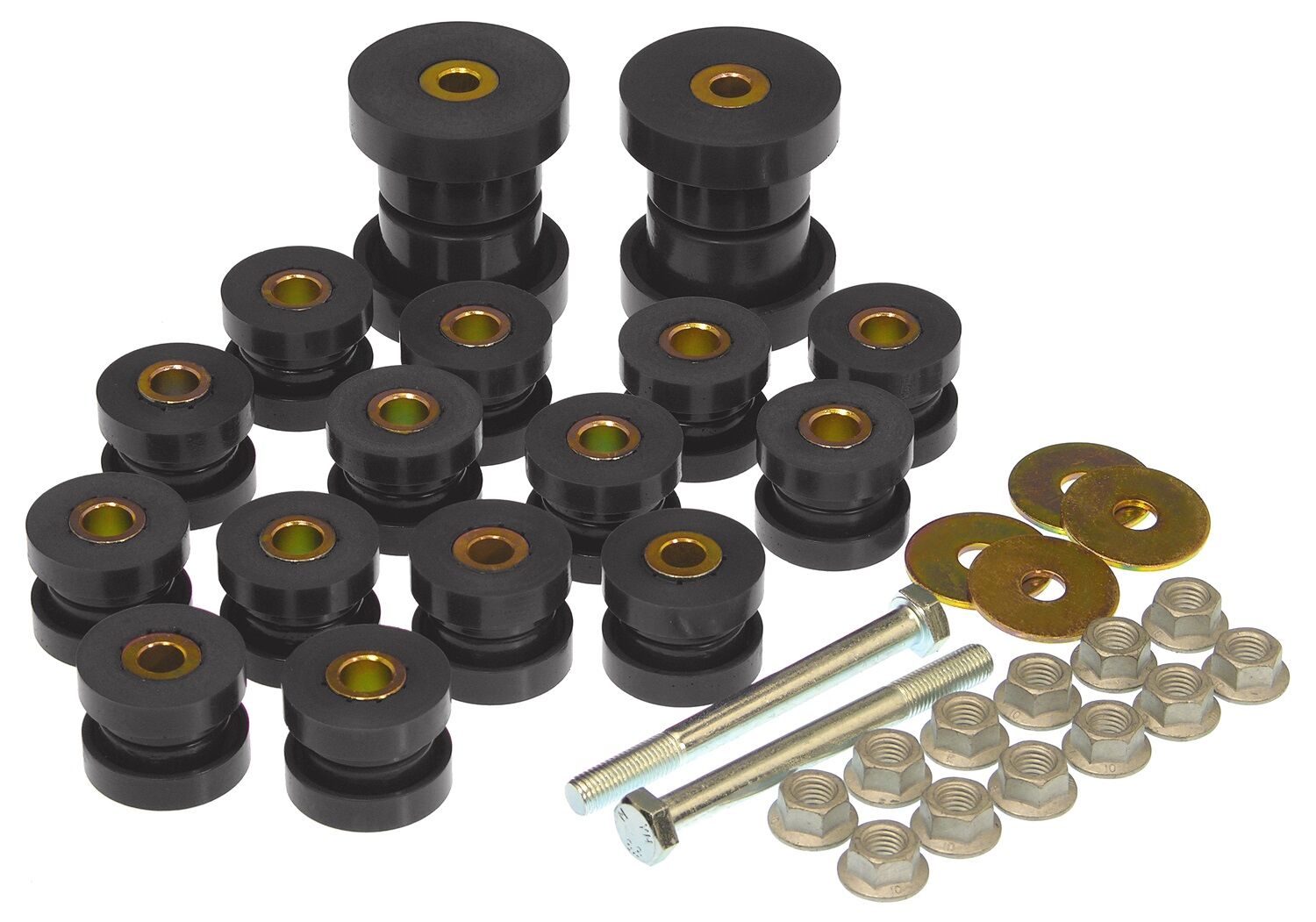 2007-2010 Dodge Charger Rear Control Arm Bushing Kit Black Prothane - 4-220-BL
