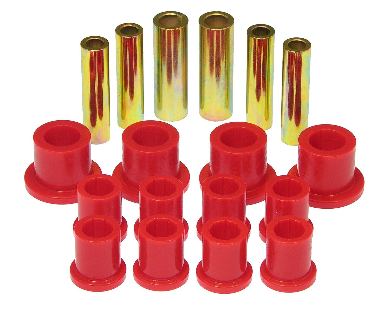 2004-2006 Ford F-150 Rear Leaf Spring Eye Bushing Red Prothane - 6-1055