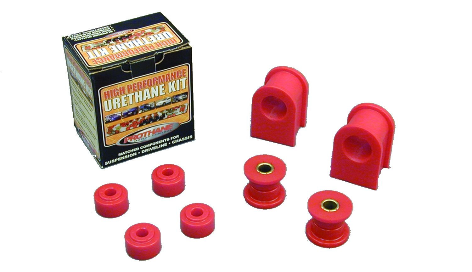 1997-1998 Ford F-150 4WD Rear Sway Bar Bushing Red Prothane - 6-1103