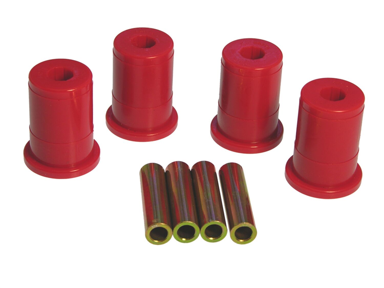 1996-1998 Ford Mustang Rear Subframe Mount Kit Red Prothane - 6-111