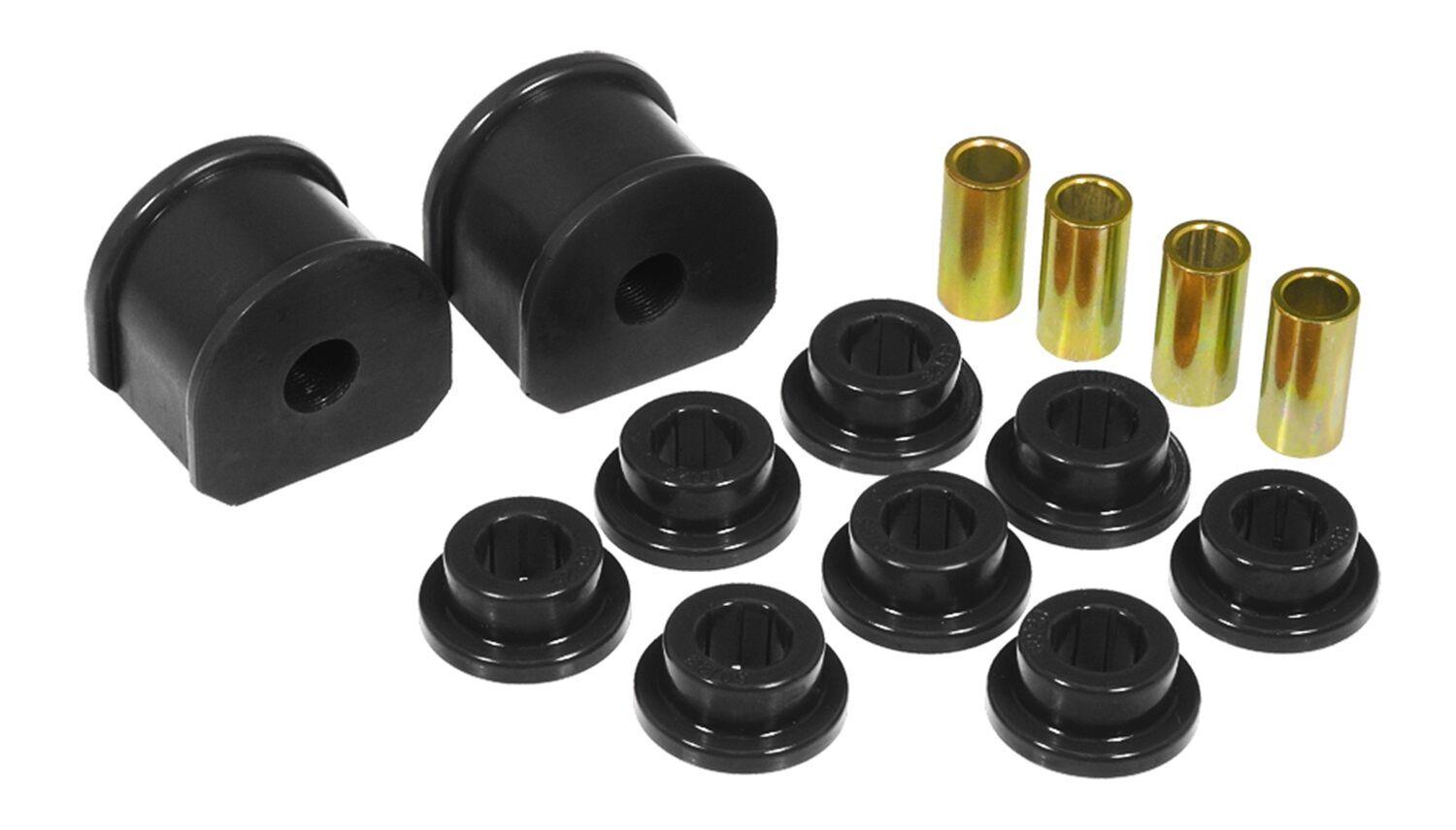 1998 Ford F-150 RWD Front Sway Bar Bushing Kit Black Prothane - 6-1114-BL
