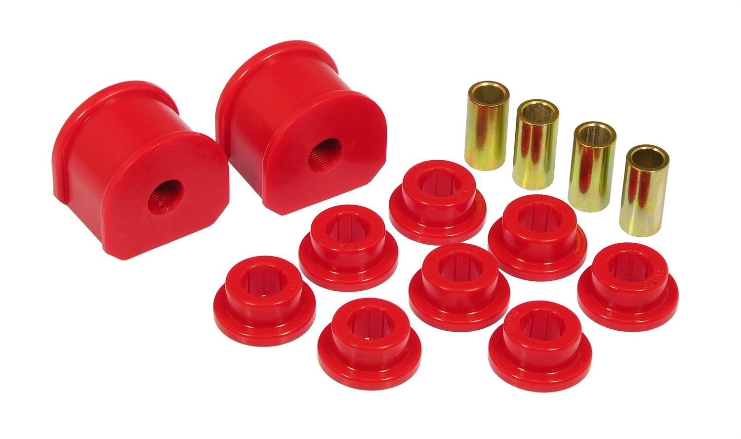 1997-1998 Ford F-150 4WD Front Sway Bar Bushing Kit Red Prothane - 6-1114