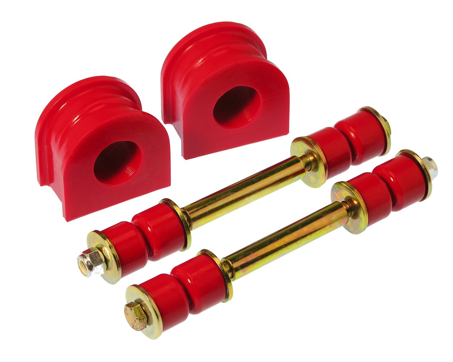 1997-1998 Ford F-150 RWD Front Sway Bar Bushing Kit Red Prothane - 6-1130