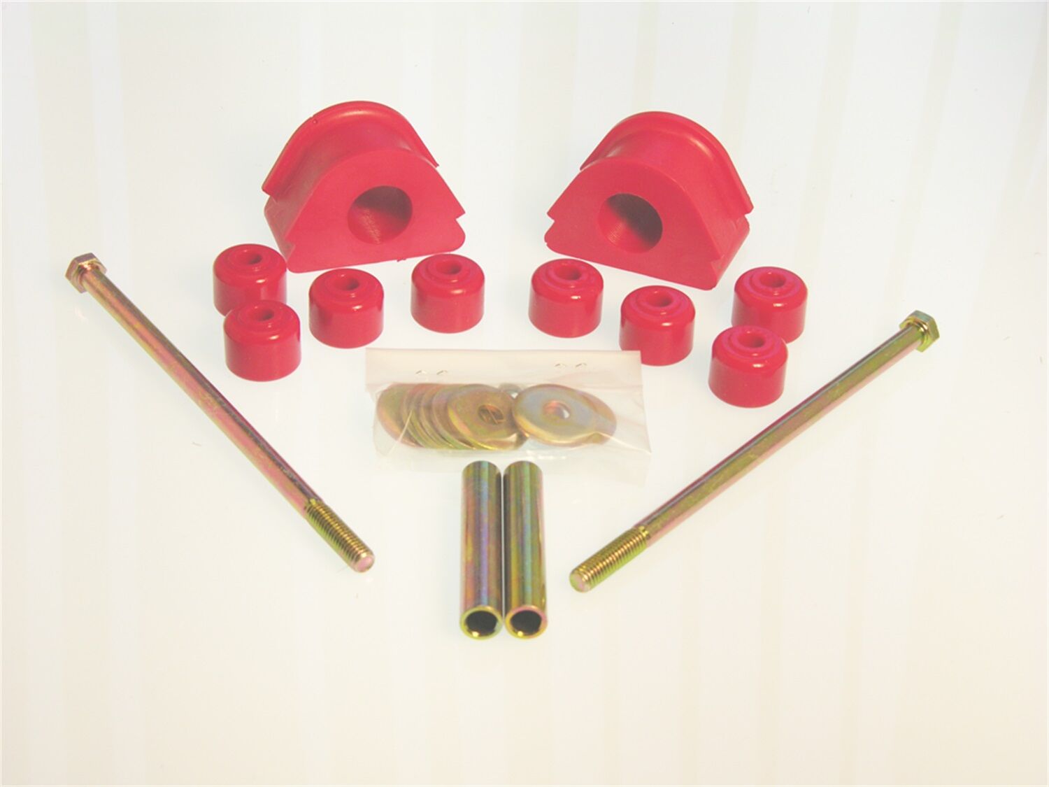1997-1998 Ford F-150 4WD Front Sway Bar Bushing Kit Red Prothane - 6-1154