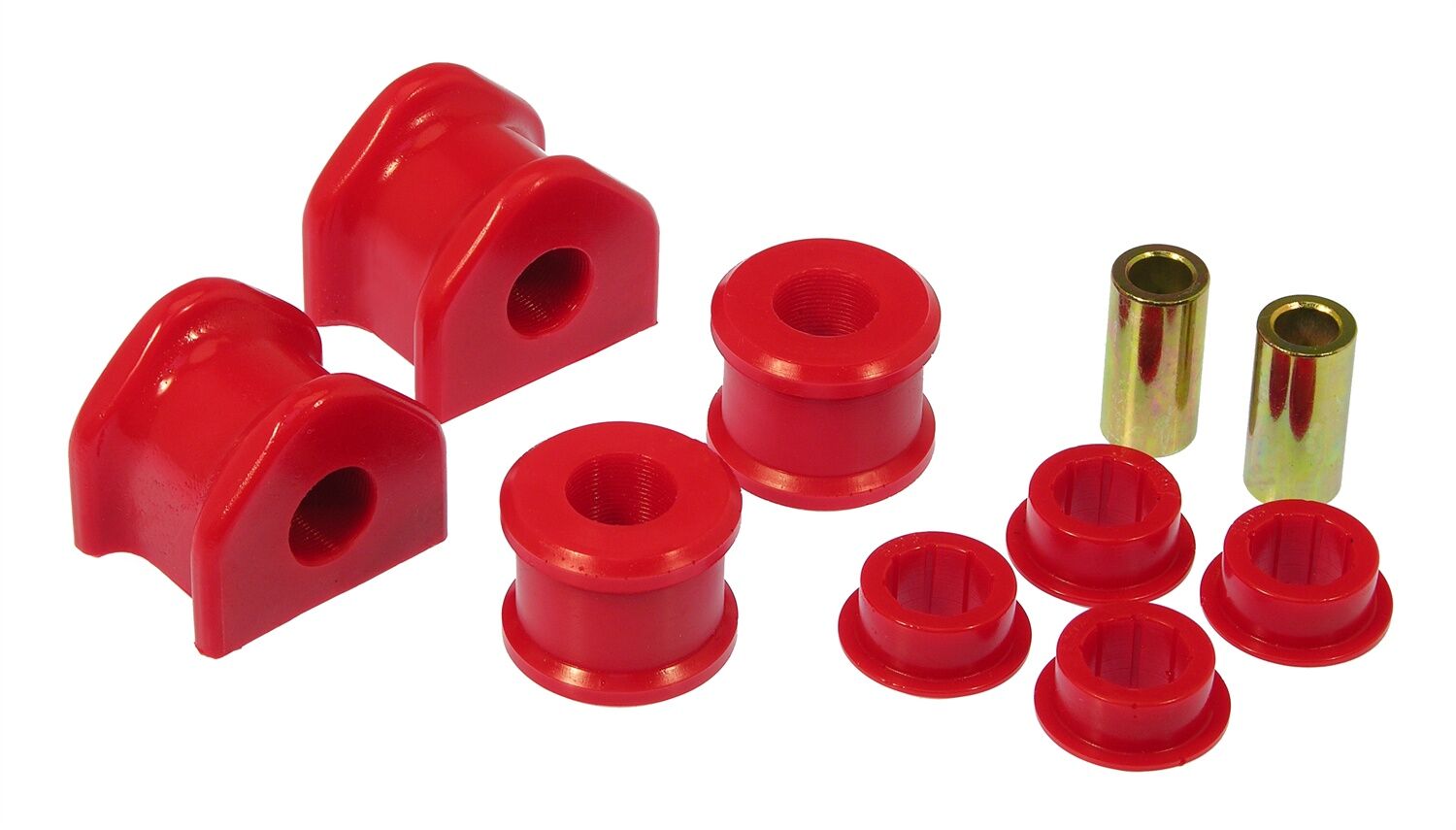 2005-2006 Ford Mustang Rear Sway Bar Bushing Kit Red Prothane - 6-1162