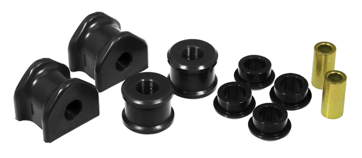 2005-2006 Ford Mustang Rear Sway Bar Bushing Kit Black Prothane - 6-1163-BL