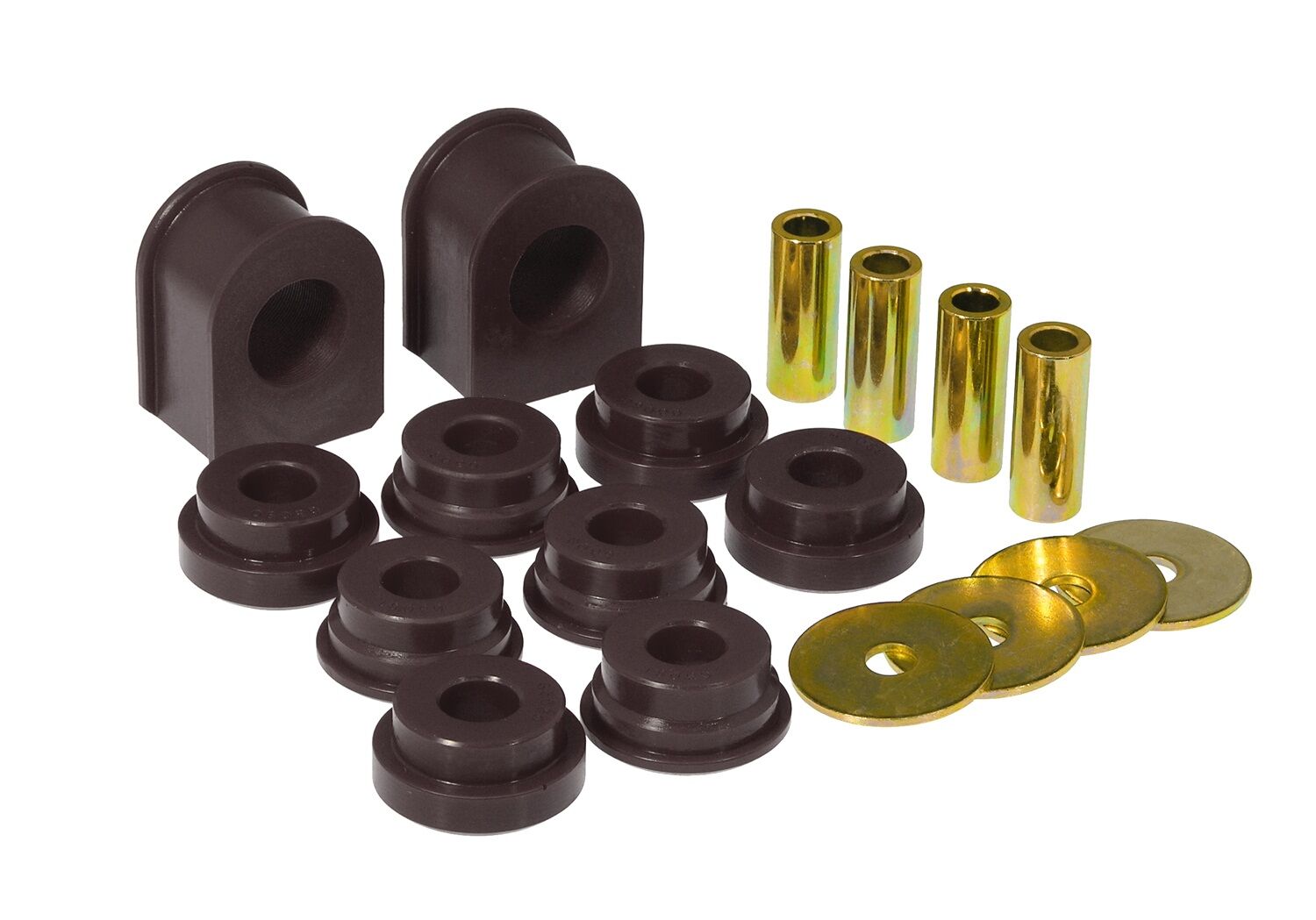 1999-2004 Ford F-250 SuperDuty 4WD Front Sway Bar Bushing Black Prothane - 6-1165-BL