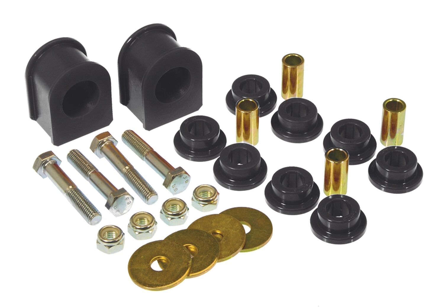1999 Ford F-250 SuperDuty 4WD Front Sway Bar Bushing Black Prothane - 6-1167-BL