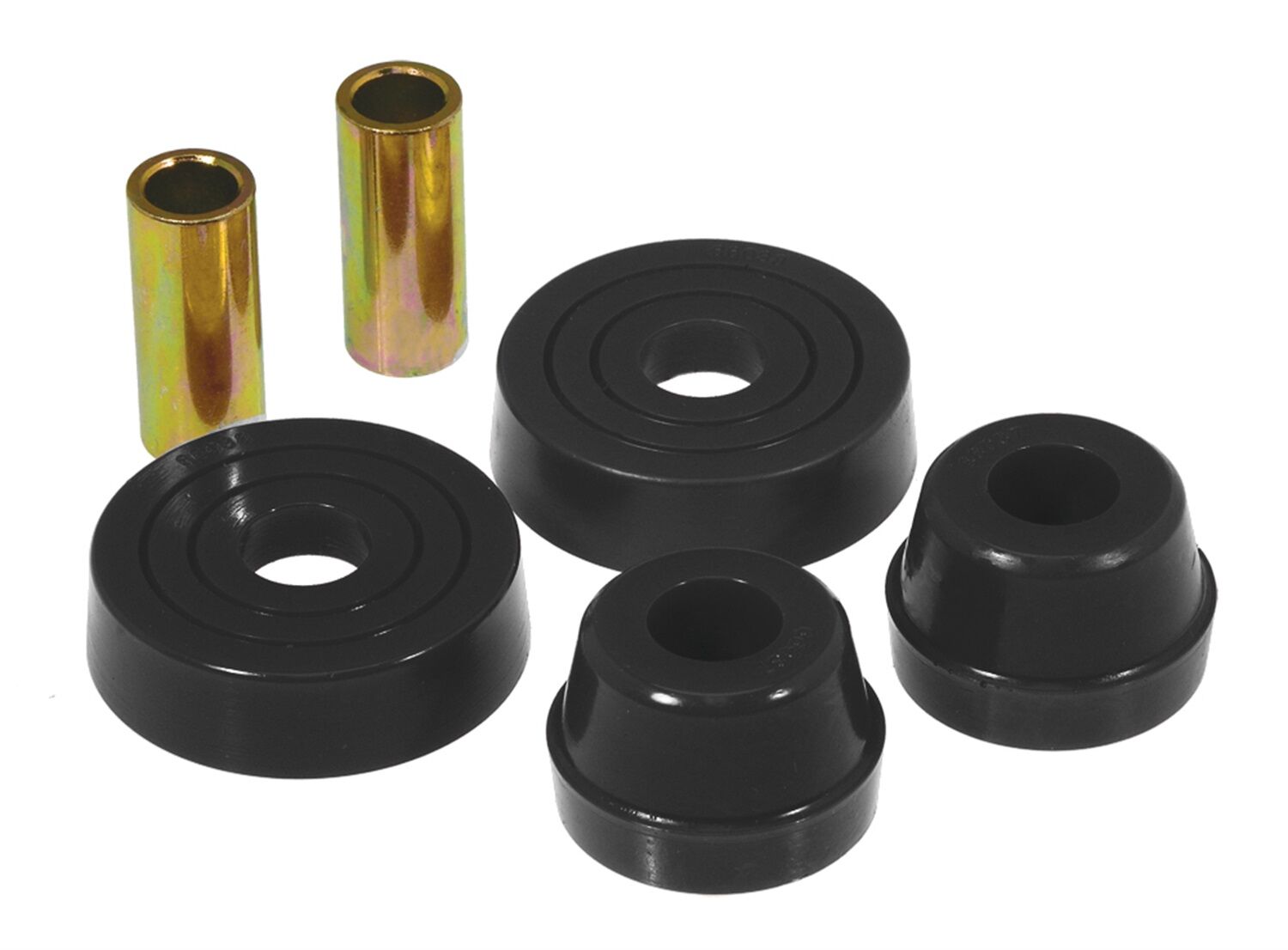 1995 Ford Mustang Base/GT/GTS Rear Strut Tower Bushing Kit Black Prothane - 6-1213-BL
