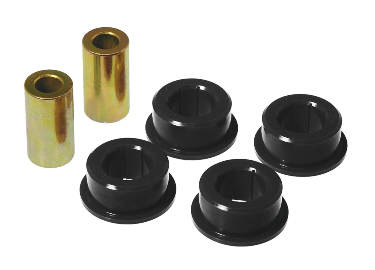 2005-2006 Ford Mustang Rear Track Bar Bushing Kit Black Prothane - 6-1219-BL