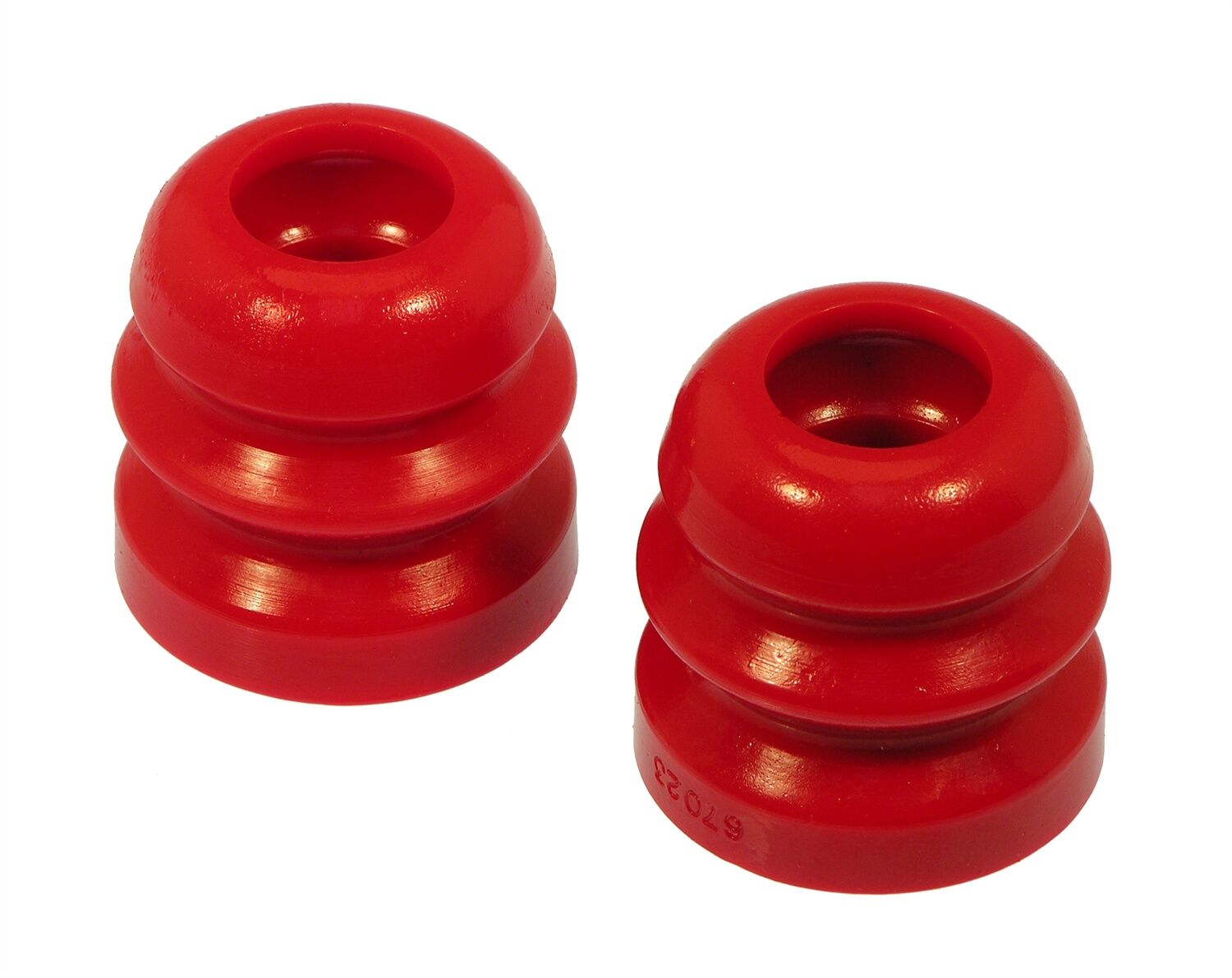 2002-2003 Ford Focus LX/SE/SVT/ZTS/ZX3/ZX5 Front Bump Stop Kit Red Prothane - 6-1302