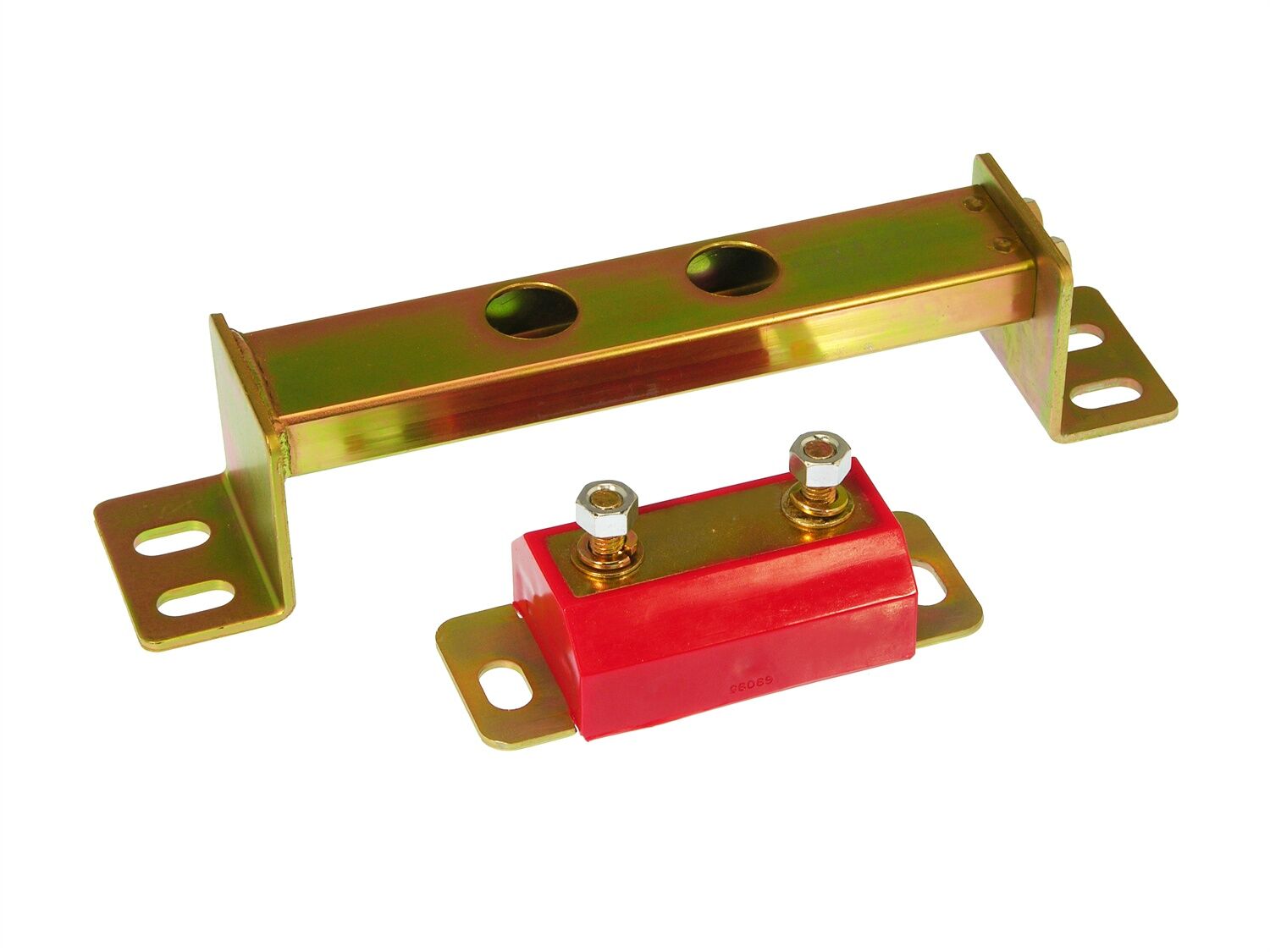 2001 Ford Mustang V8 4.6L GT Bullitt/SVT Cobra Front Transmission Mount Kit Red Prothane - 6-1606