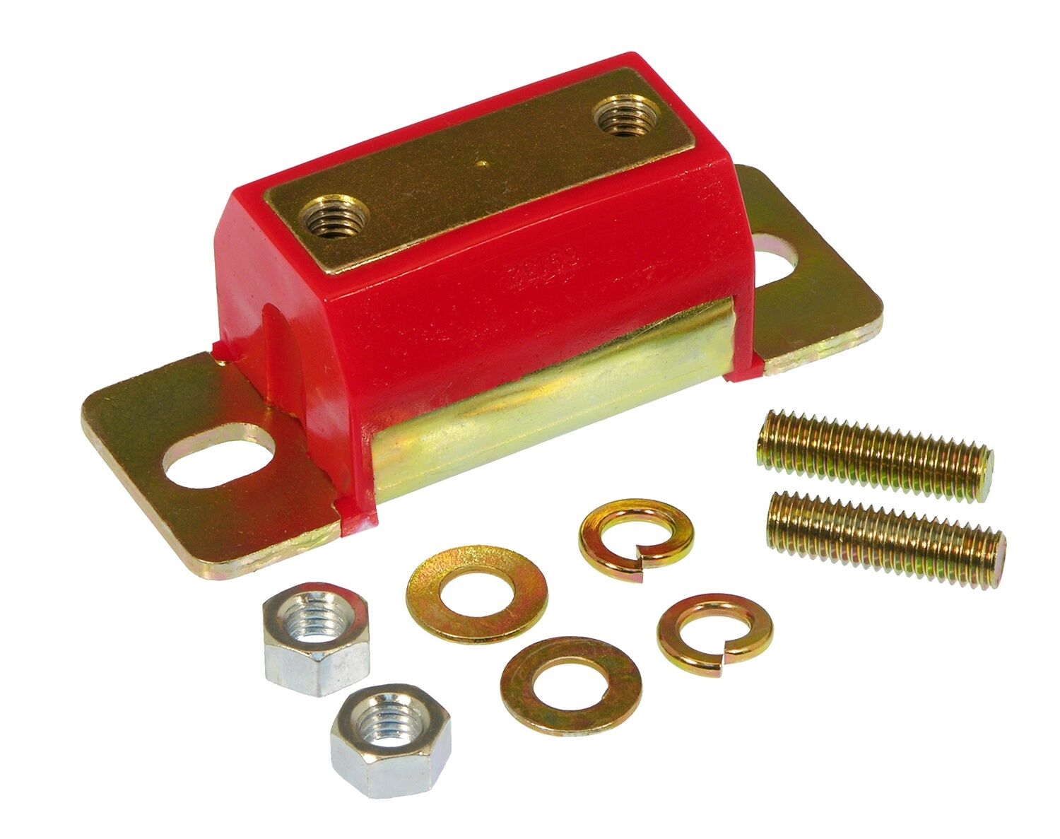 1980-1981 Ford Mustang V8 4.2L Front Transmission Mount Kit Red Prothane - 6-1608