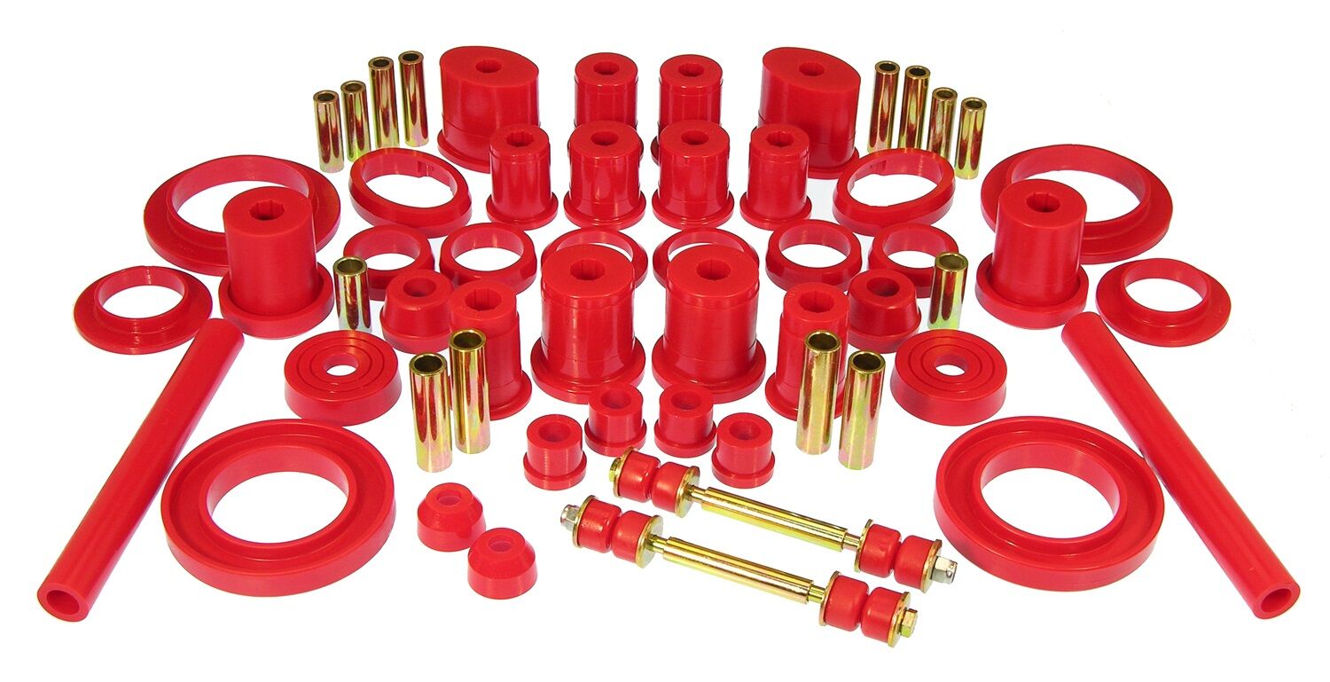 1994-1998 Ford Mustang Base Total Bushing Kit Red Prothane - 6-2003