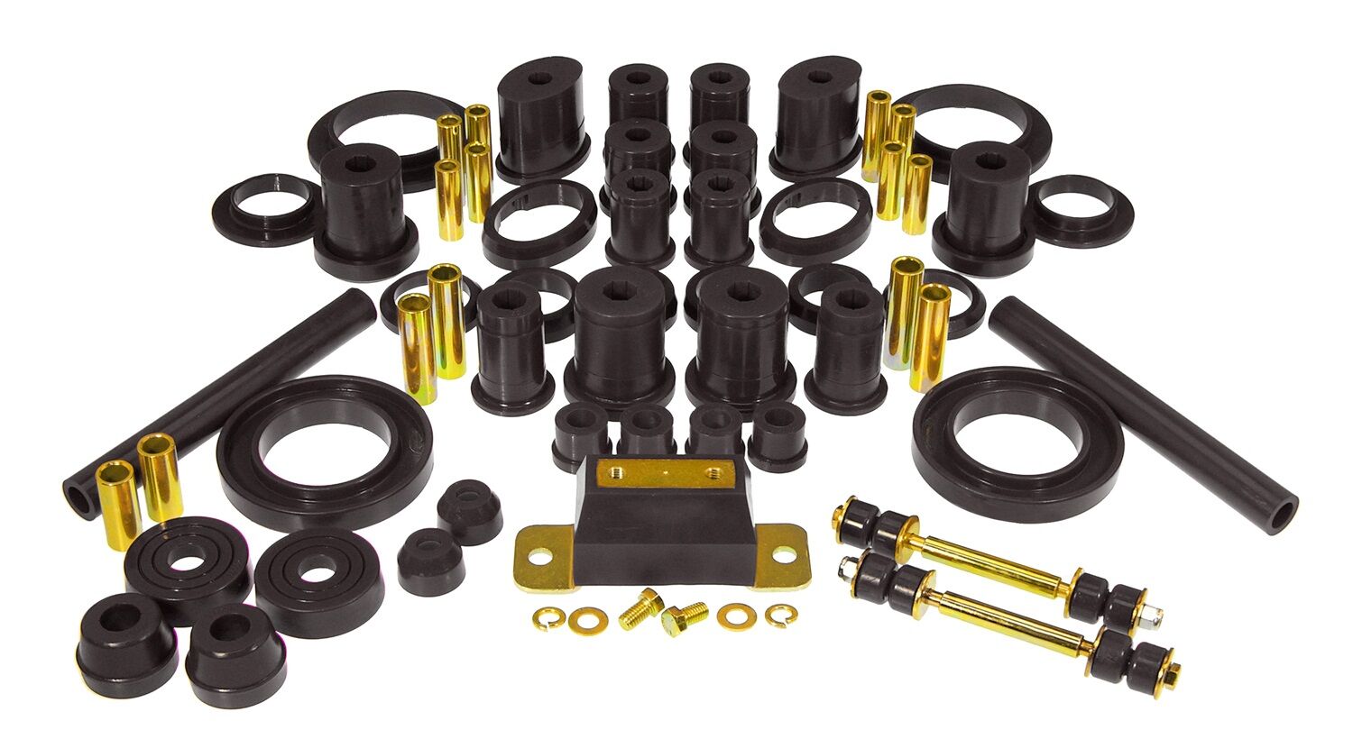1994 Ford Mustang SVT Cobra Total Bushing Kit Black Prothane - 6-2006-BL