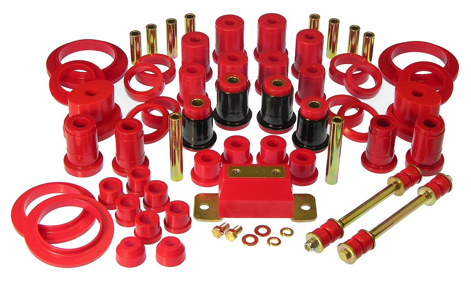 1979-1980 Ford Mustang Total Bushing Kit Red Prothane - 6-2030