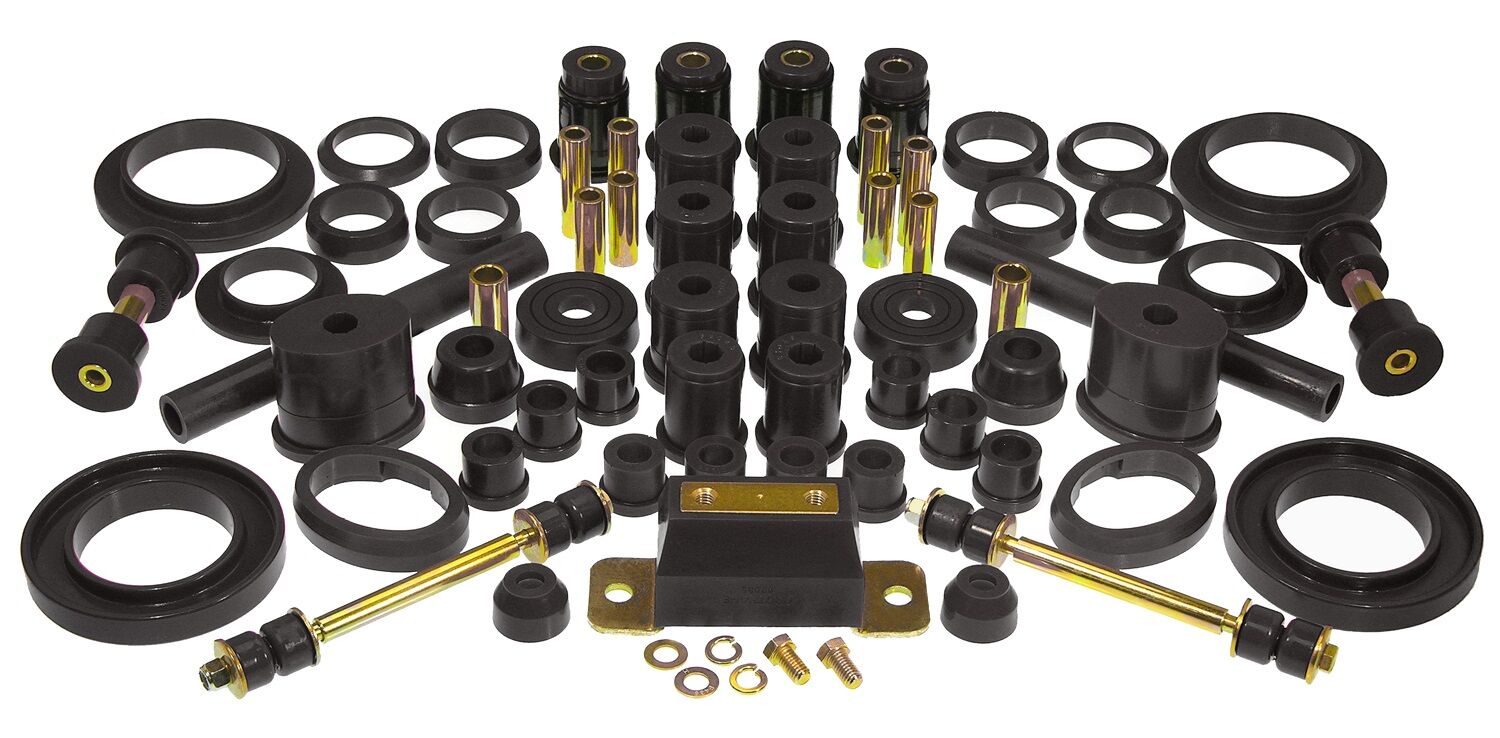 1983-1984 Ford Mustang GT Total Bushing Kit Black Prothane - 6-2032-BL