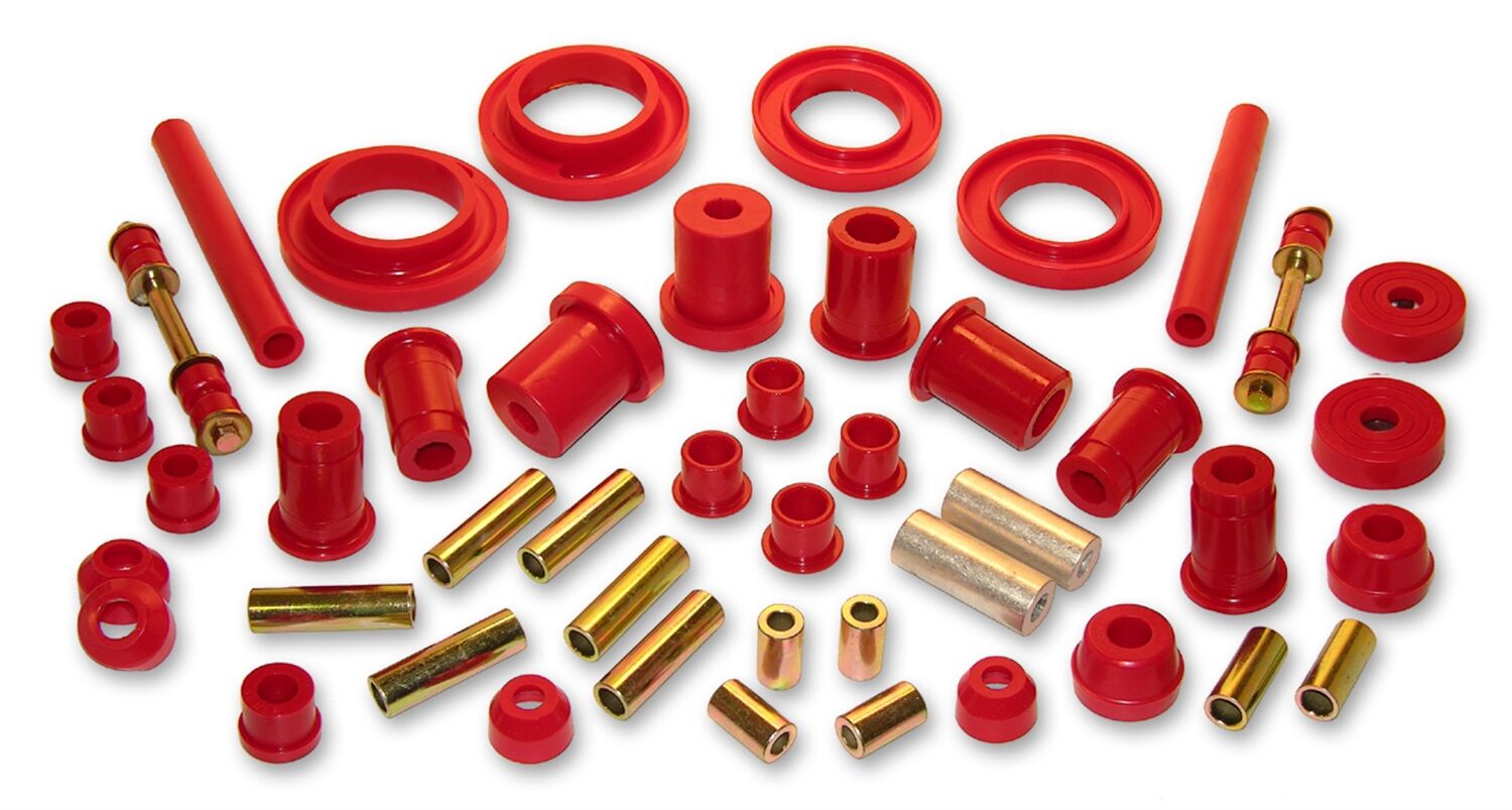 2003-2004 Ford Mustang SVT Cobra Total Bushing Kit Red Prothane - 6-2033