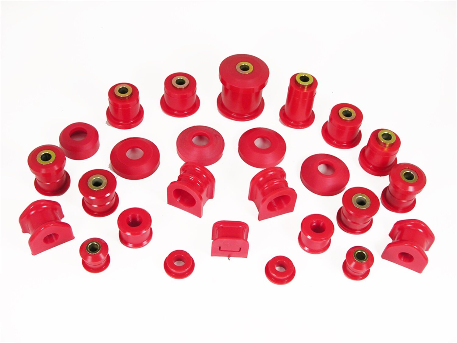 2005-2006 Ford Mustang GT Total Bushing Kit Red Prothane - 6-2034