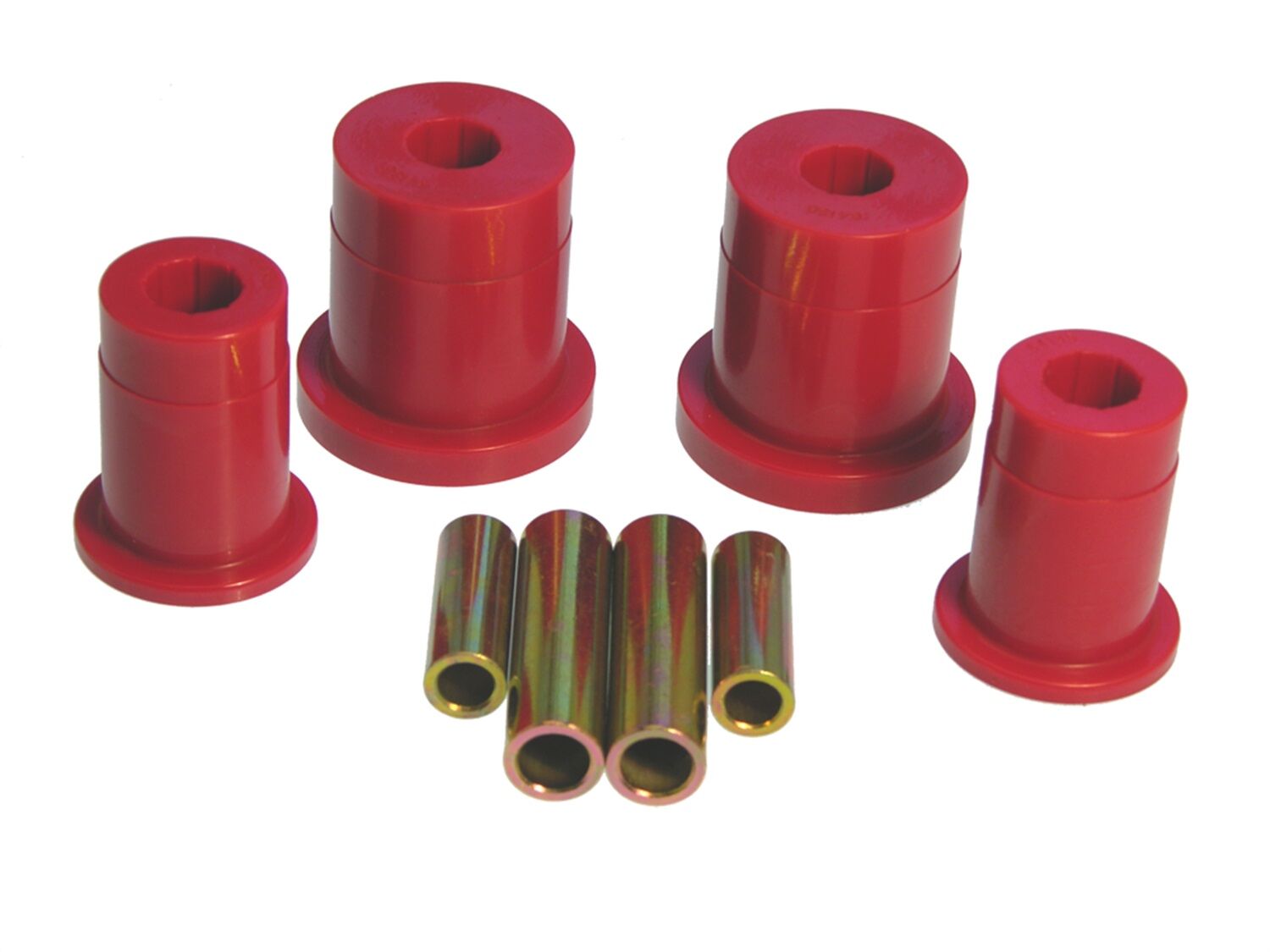1984-1986 Ford Mustang SVO Front Control Arm Bushing Kit Red Prothane - 6-208