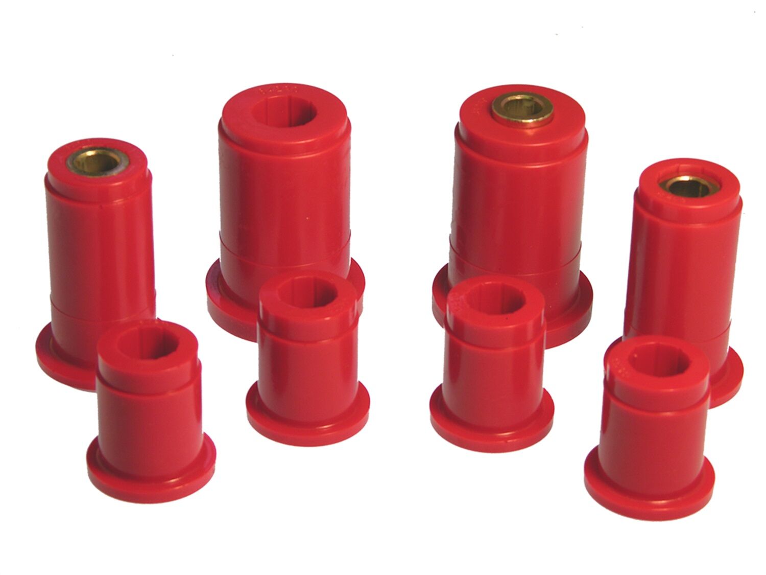 2001-2003 Ford F-150 King Ranch RWD Front Control Arm Bushing Kit Red Prothane - 6-212