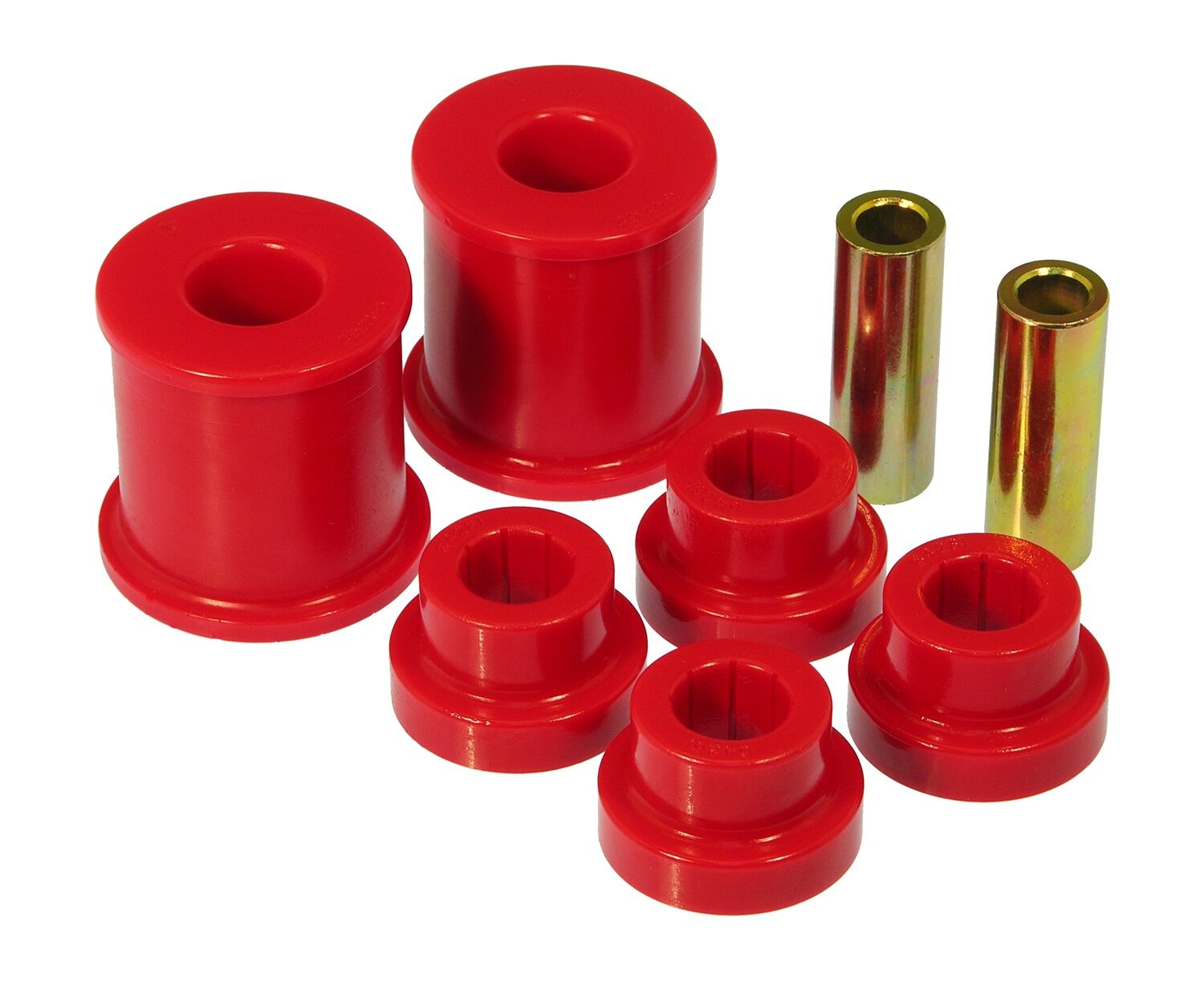 2002-2003 Ford Focus LX/SE/SVT/ZTS/ZX3/ZX5 Front Control Arm Bushing Kit Red Prothane - 6-214
