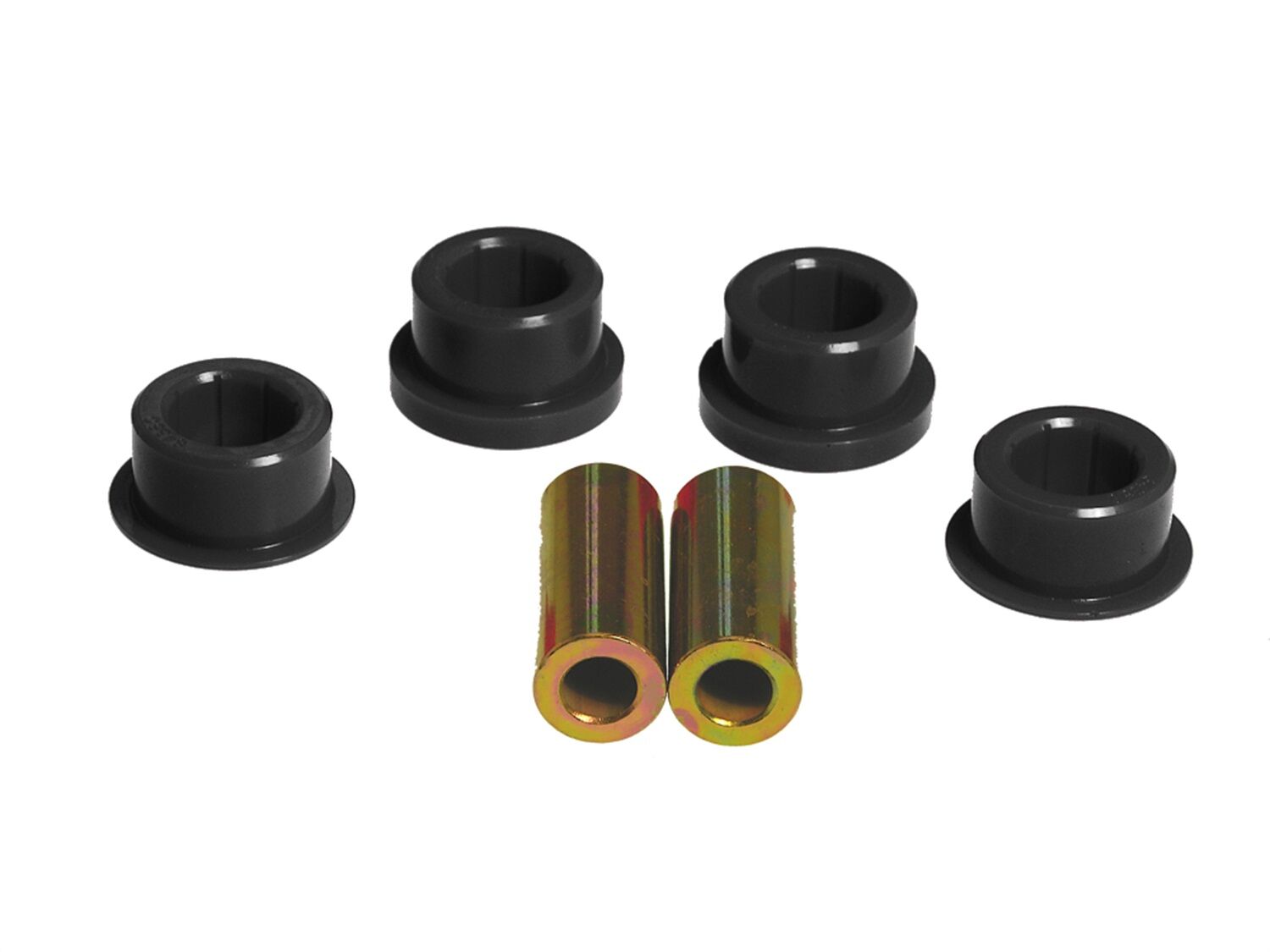 2005-2006 Ford Mustang Front Control Arm Bushing Kit Black Prothane - 6-218-BL