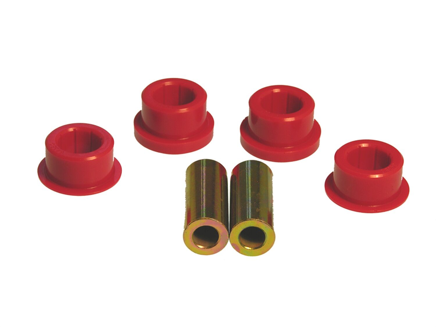 2005-2006 Ford Mustang Front Control Arm Bushing Kit Red Prothane - 6-218