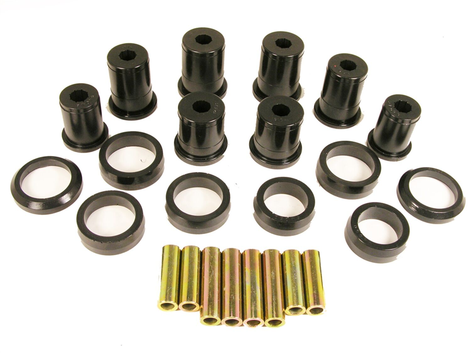 1984-1986 Ford Mustang GT/LX Rear Control Arm Bushing Kit Black Prothane - 6-301-BL