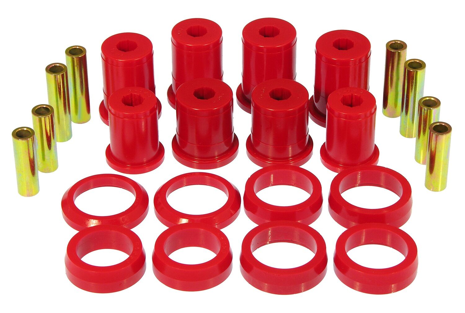 1982 Ford Mustang GL/GLX/GT/L Rear Control Arm Bushing Kit Red Prothane - 6-301