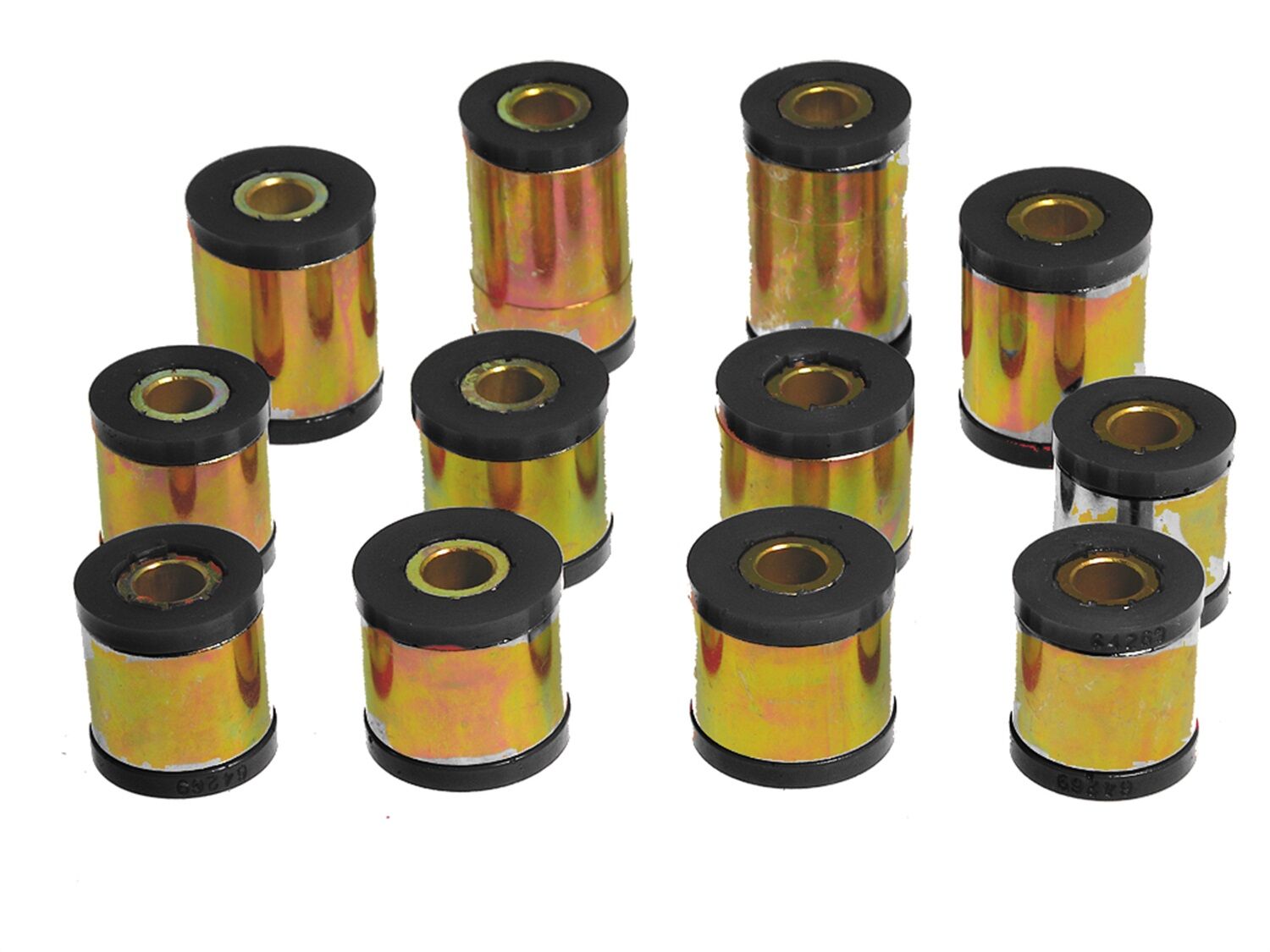 2002-2003 Ford Focus LX/SE/SVT/ZTS/ZX3/ZX5 Rear Control Arm Bushing Kit Black Prothane - 6-307-BL
