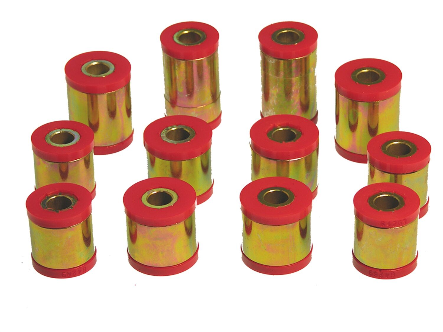 2005-2006 Ford Focus ZX3/ZX4/ZX4 ST/ZX5 Rear Control Arm Bushing Kit Red Prothane - 6-307