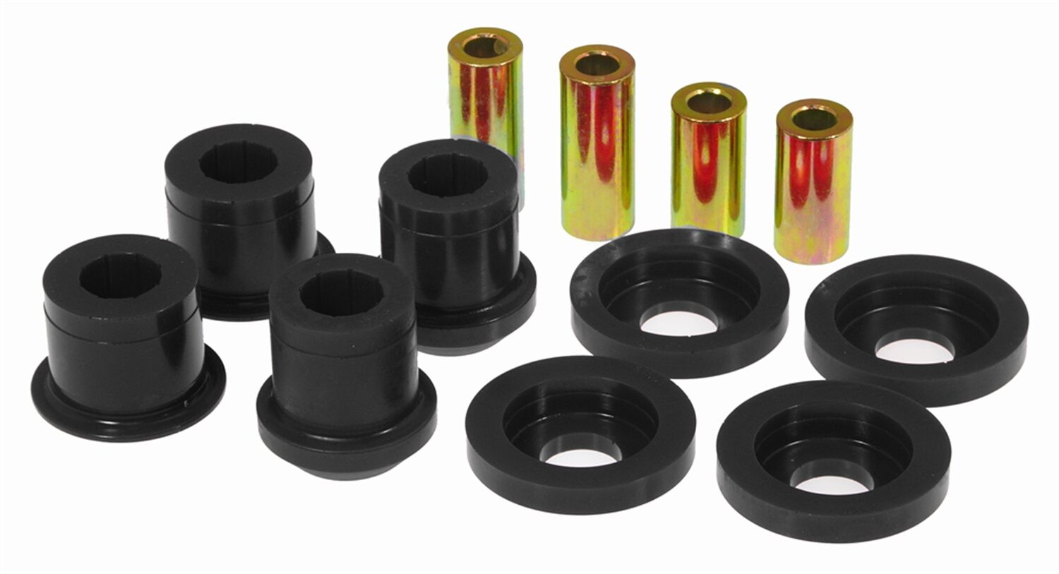2005-2006 Ford Mustang Rear Lower Control Arm Bushing Kit Black Prothane - 6-313-BL