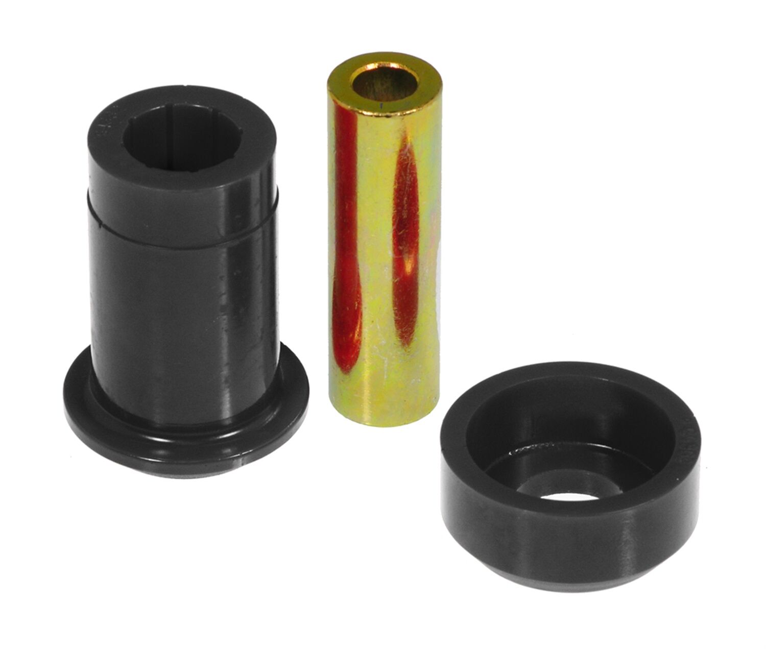 2005-2006 Ford Mustang Front Differential Bushing Kit Black Prothane - 6-315-BL