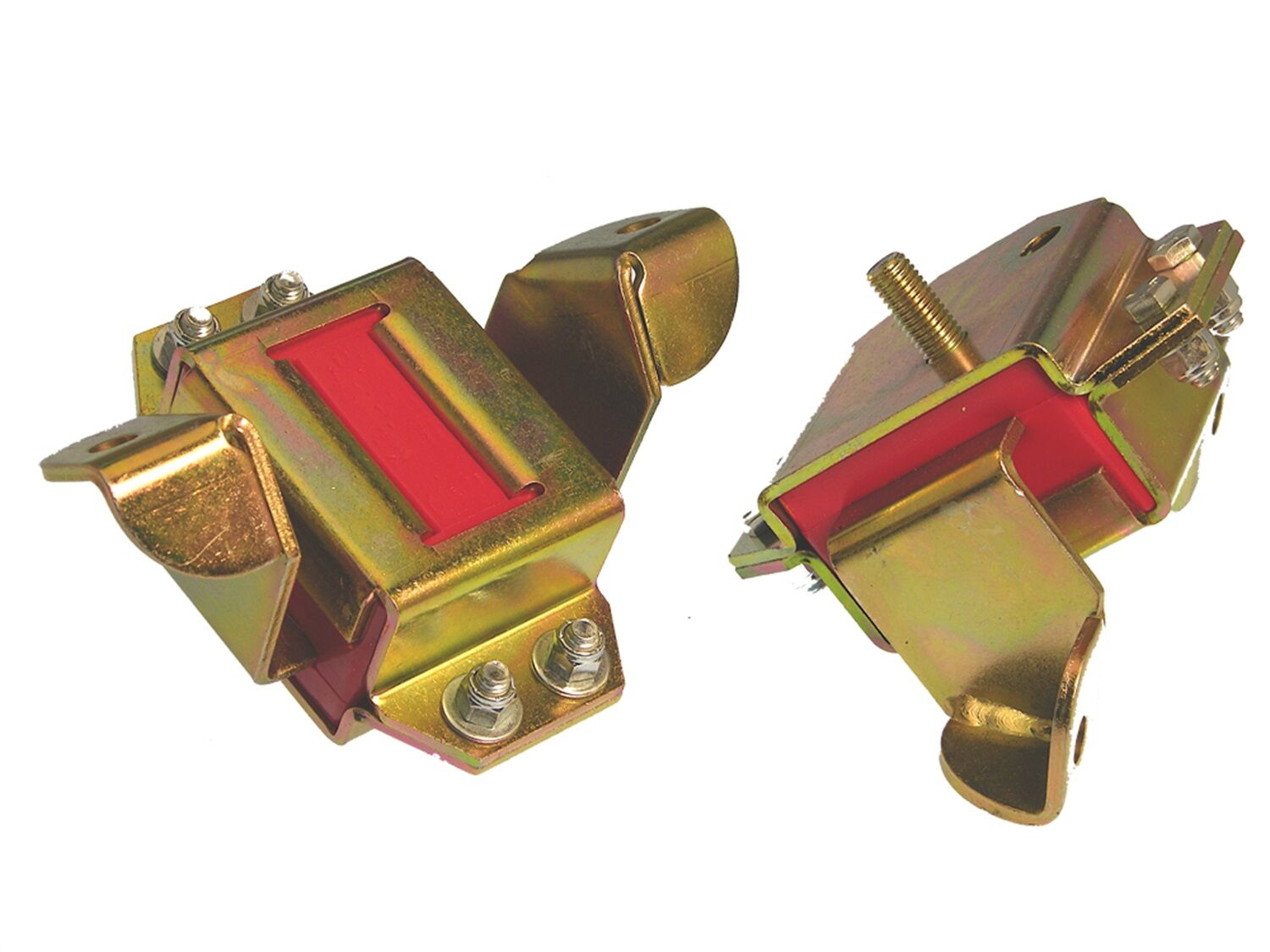 1986-1992 Lincoln Mark VII Motor Mount Kit Red Prothane - 6-501