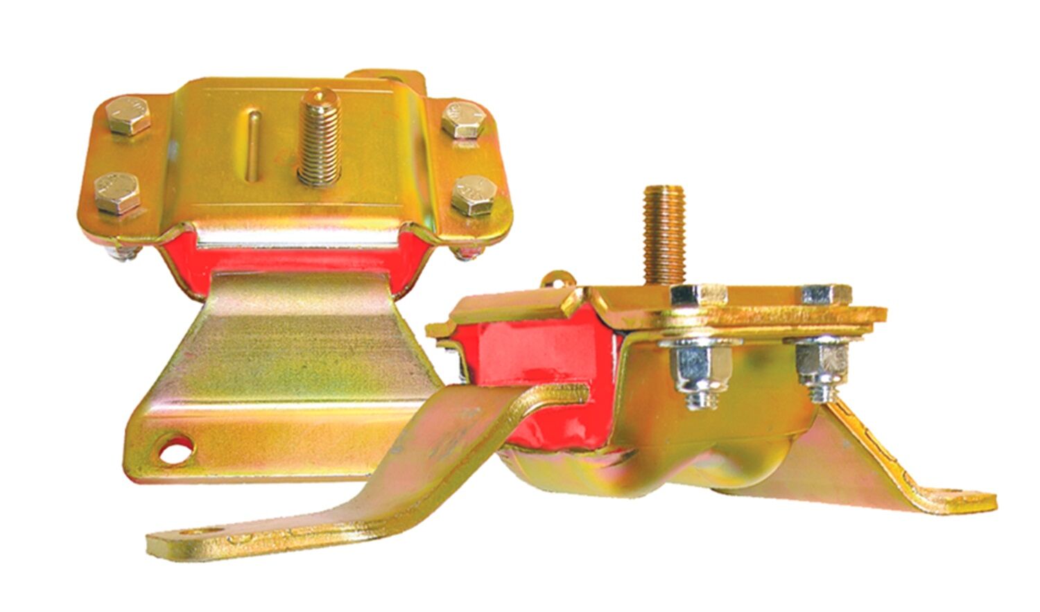 2001 Ford Mustang V8 4.6L GT Bullitt/SVT Cobra Motor Mount Kit Red Prothane - 6-504