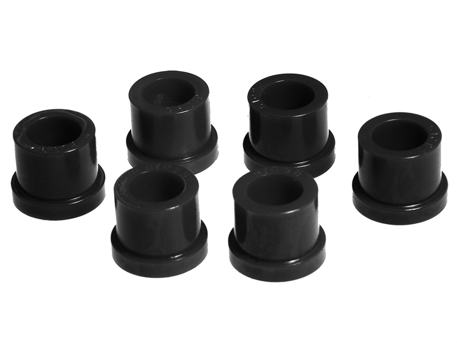 1979-1981 Ford Mustang Steering Rack and Pinion Bushing Kit Black Prothane - 6-702-BL