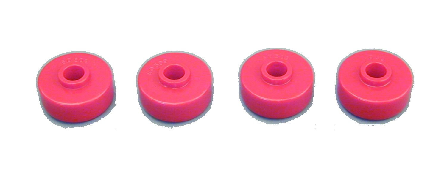 1975-1982 Chevy Corvette Leaf Spring Cushion Kit Red Prothane - 7-1019