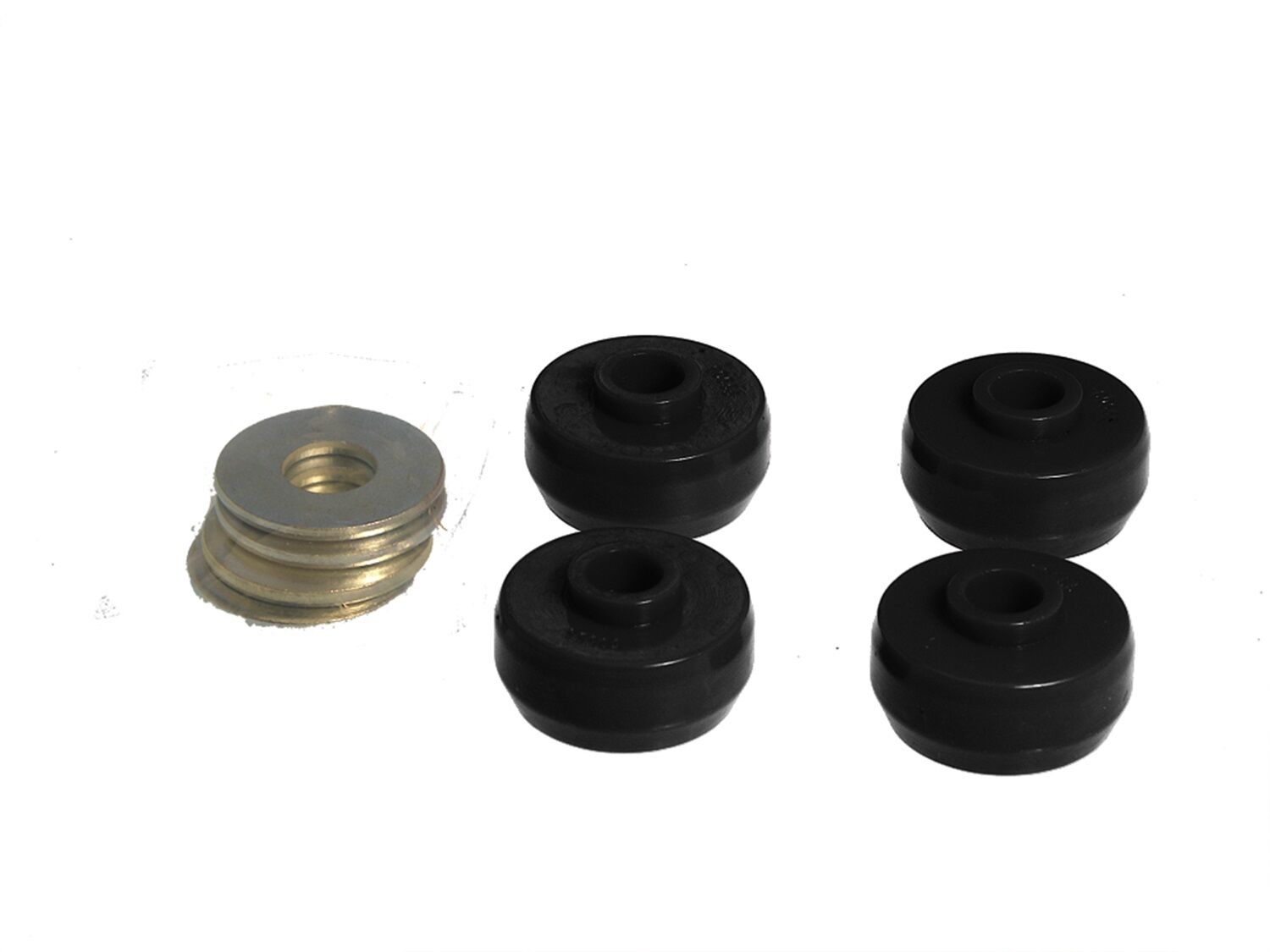 1990-1995 Chevy Corvette Base Leaf Spring Cushion Kit Black Prothane - 7-1020-BL